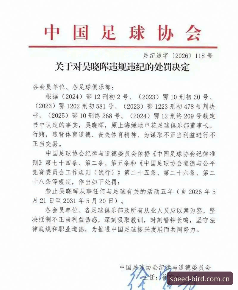 专业运动鞋官网官方下载 足协第三批禁足名单详解:65人受罚,行业整顿进行时